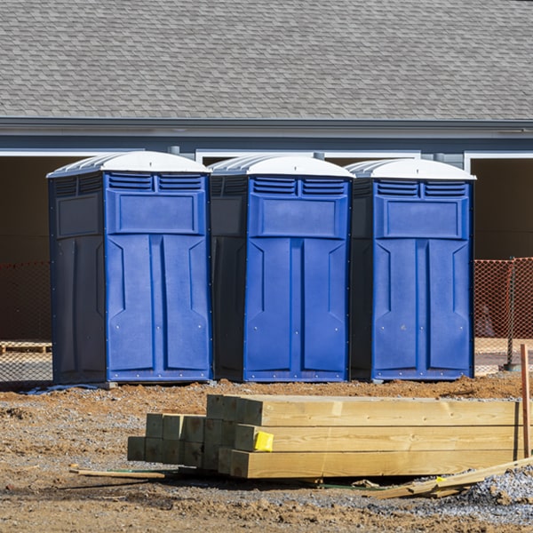 how do you ensure the portable restrooms are secure and safe from vandalism during an event in Collegeport